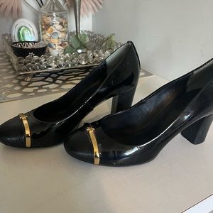 Gently worn Tory Burch heels.  Minor scuffs